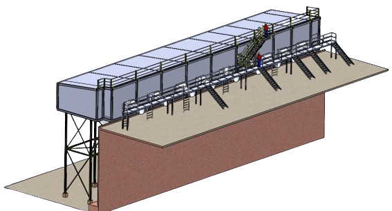 Estructura Acceso a Techo UTA